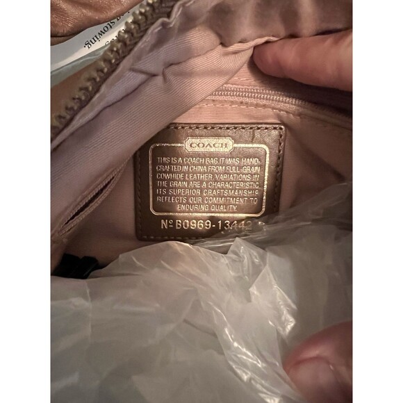 Vintage Coach Parker Shoulder Bag Leather Brown - Picture 8 of 10